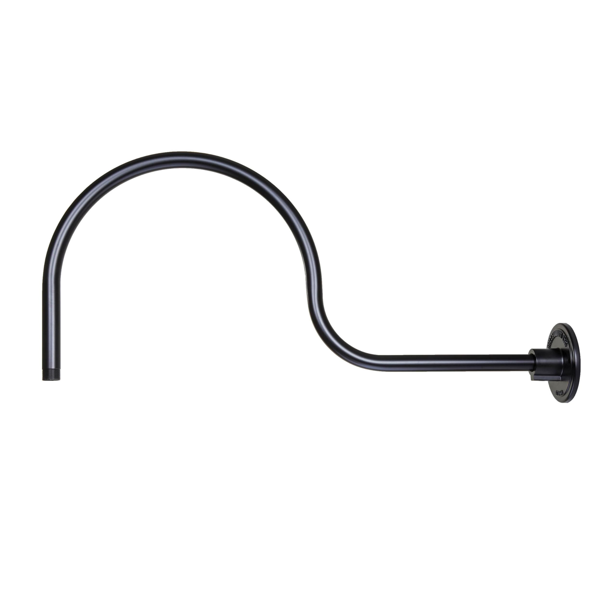Photo 1 of Millennium RGN30-SB Transitional Goose Neck from R Series Collection in Black Finish