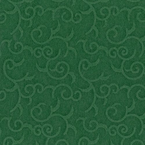 Serviettes pliées en 4 Casali vert foncé 40x40 cm pour grandes réceptions