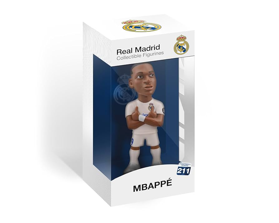 Real Madrid フィギュア サポーター Amazon | MINIX FIGURE Football Stars レアルマドリード
