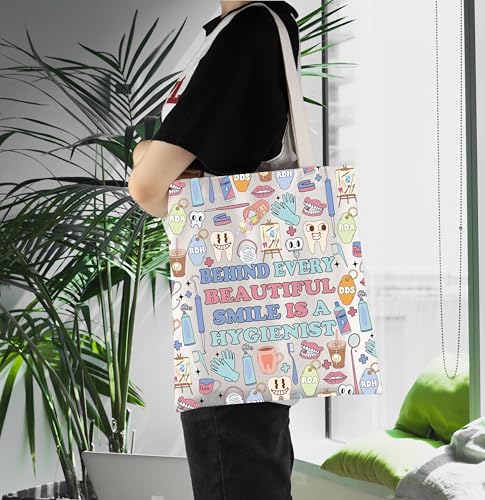 Bolso Tote para Higienista Dental Canvas 14.9in miniatura 5