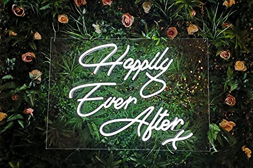 Image of Ulalaza LED Neon Sign Night Light for Wall Party Decor Bedroom Room Bar Wedding Home Birthday Art Decoration Christmas with USB Chain Light modulator 5v (lets party blue)