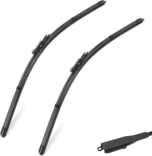 Juego de limpiaparabrisas delantero y trasero para Abarth Fiat Punto 199 Grande Punto 2005-2018 Escobillas de parabrisas parabrisas de ventana 2010