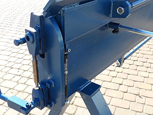 Foto von Biegemaschine 3m-1.0mm Stahl Abkantbank Kantbank Blechbiegemaschine + Rollenschere inkl. 19% der MwSt.