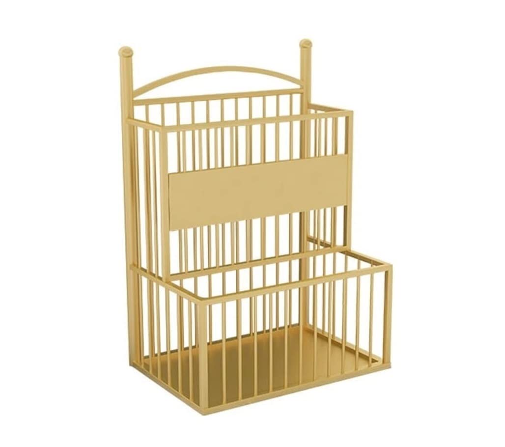 FCXWEVR Metal Umbrella Holder with Drip Tray Stylish Storage Rack for Office & Cafe Entrance Durable Umbrella Stand & for Home & Business Use