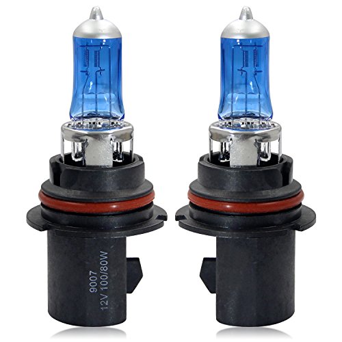 Winpower HB5 / 9007 Halogen Scheinwerferlampen 100W/ 80W 5000K Warmweiß Fernlicht/Abblendlicht Lampe 12V Auto Birne, 2 Stücke
