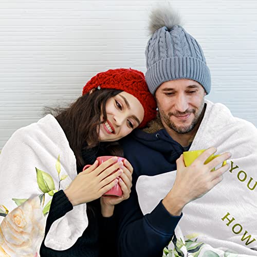 Fluffy Time Gifts For Mom, Mom Gifts, Mother's Day Blanket Gifts For Mom, Gifts For Mothers Day From Daughter Son, Birthday Gifts For Mom, Mom Birthday Blanket Gifts-60X50 Inches (Green) #TOP5