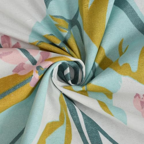 Image of VOMZER Premium 320 TC Fitted Bed Sheet with Full Elastic - Deep Pocket Design - Wrinkle Resistant Fitted Bedsheet 36x72 Single Bronze Tree