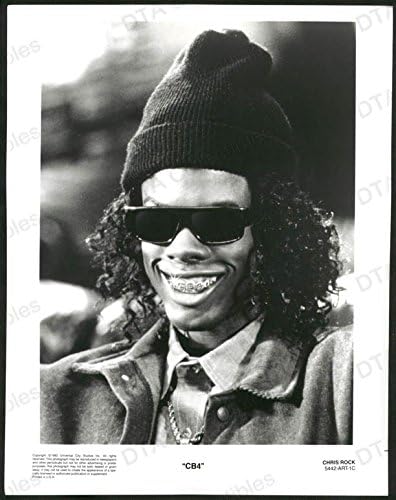 Indefinitely Movie Photo Cb4 8x10 Bw Photo Chris Rock Albert Gusto Mc As Fn