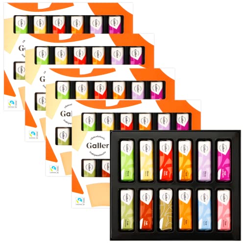 Galler ガレー チョコレート ベルギー王室御用達 ミニバーギフトボックス 12本入 (5箱セット)