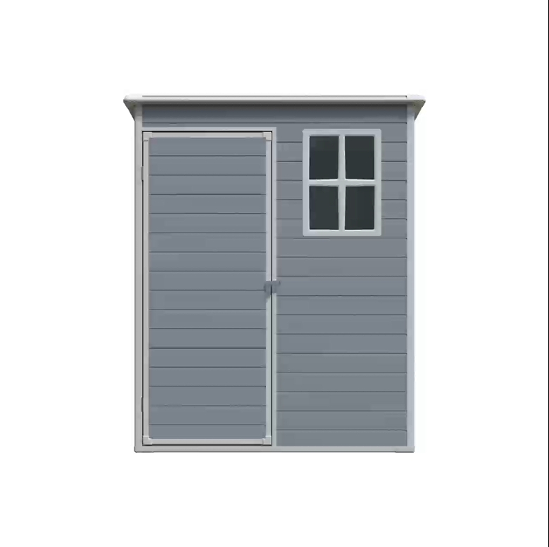 Amazon.com : 5x3 FT Resin Outdoor Storage Shed with Floor,All