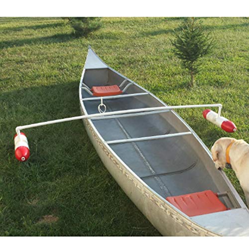 SILANON Crab Trap Floats Buoy -2 Pack Red/White Kayak Crab Pot Shrimp Trap Float Stabilizers Marker Buoys for Fishing 5x11