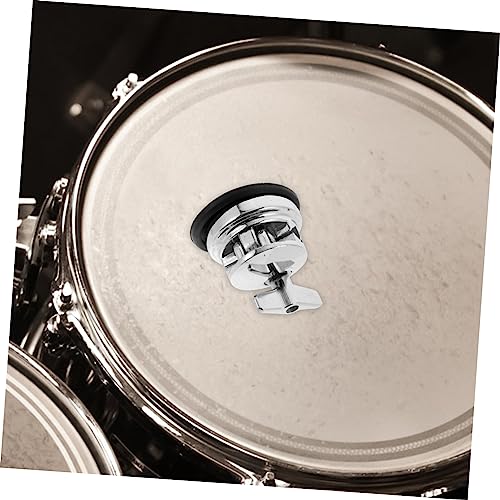 Abrazadera para pata de Floor Tom, accesorio resistente de base de hierro para montaje de tambor Tom, fácil instalación, soporte versátil para instrumentos de percusión miniatura 7