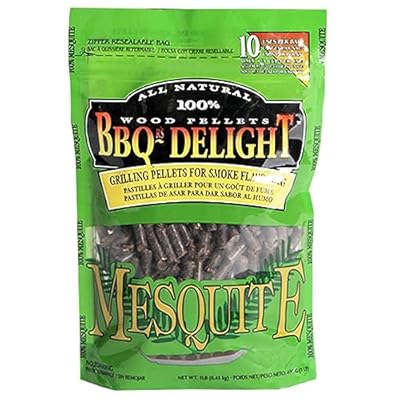 BBQr's Delight Mesquite Wood Pellets 1lb Bag
