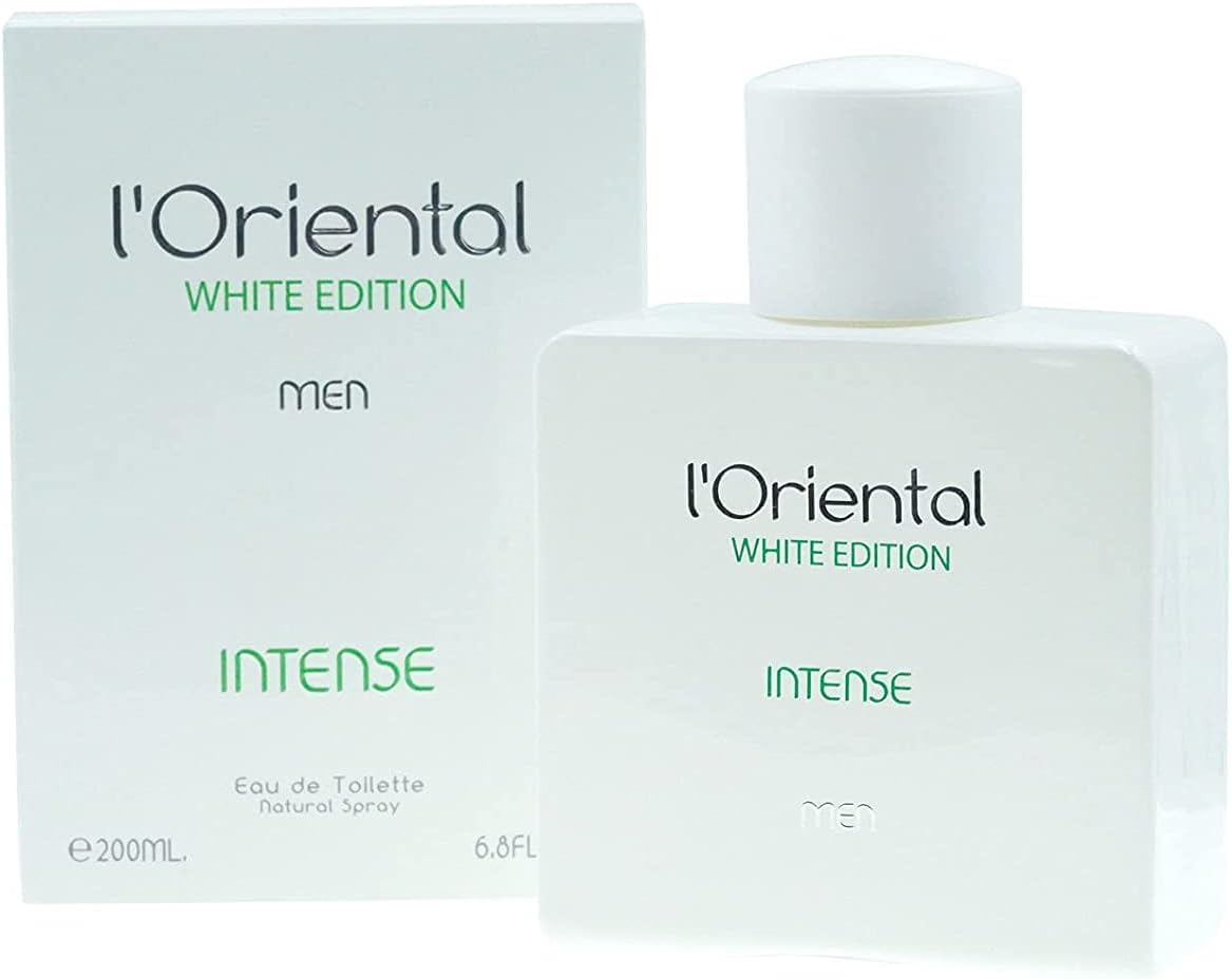Geparlys Estelle Ewen L'oriental White Edition Intense Eau De Toilette Spray for Men, 6.7 Ounce