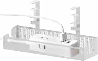 Organizzatore Per Cavi Da Scrivania - Senza Trapano, Compatto Per Ricarica E Gestione Cavi - Foto 4