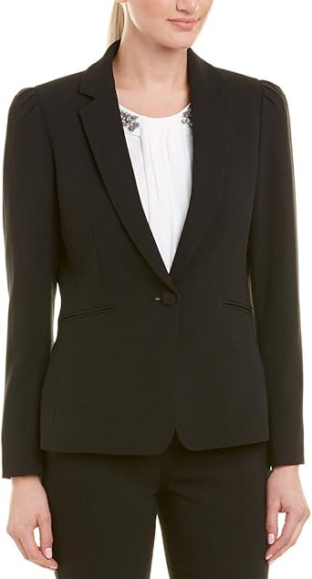 tahari black blazer