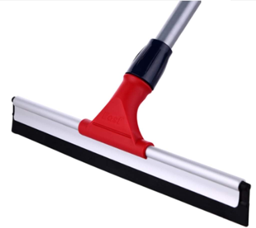 Floor Wiper-Heavy Duty Floor Squeegee Long Handle for Washing and Drying Tile Glass Marble and Wood Surfaces(35cm)