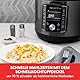 Instant Pot Pro Crisp 11-in-1-Elektro-Multikocher – Schnellkochtopf, Heißluftfritteuse, Slow Cooker, Dampfgarer, Grill, Dörrgerät und Sous-Vide-Maschine – Schwarzer Edelstahl,1500 W, 7.6 L,