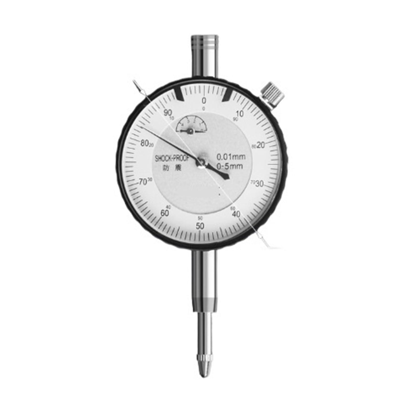 Reloj comparador de 0 a 5 mm de Larga Vida útil