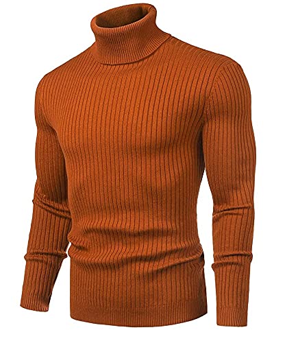 Image of NORTHWIND Men's High Turtle Neck Cotton T-Shirt