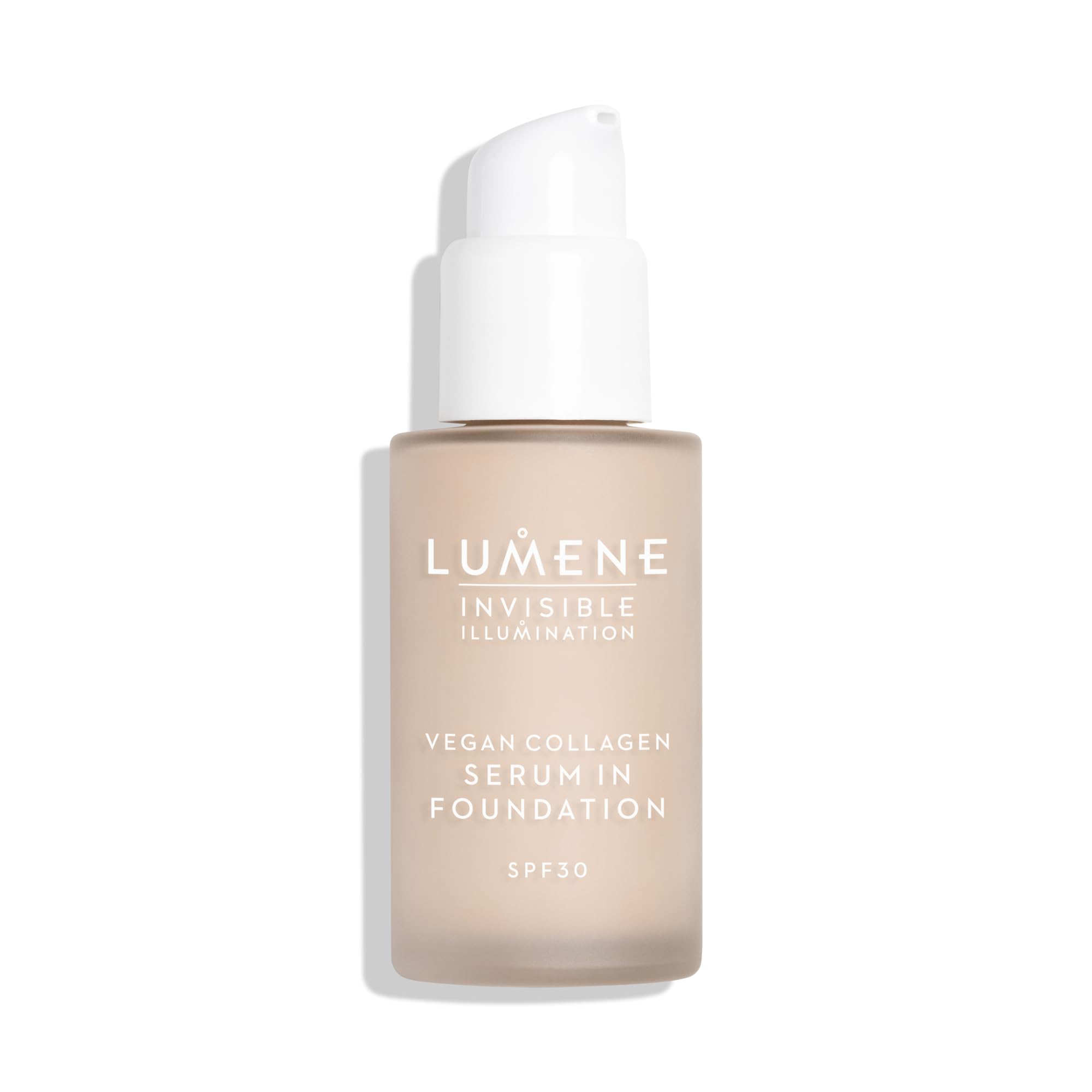 Lumene Invisible Illumination SPF30 Vegan Collagen Serum In Foundation 30Ml (Various Shades) - 0.5-image