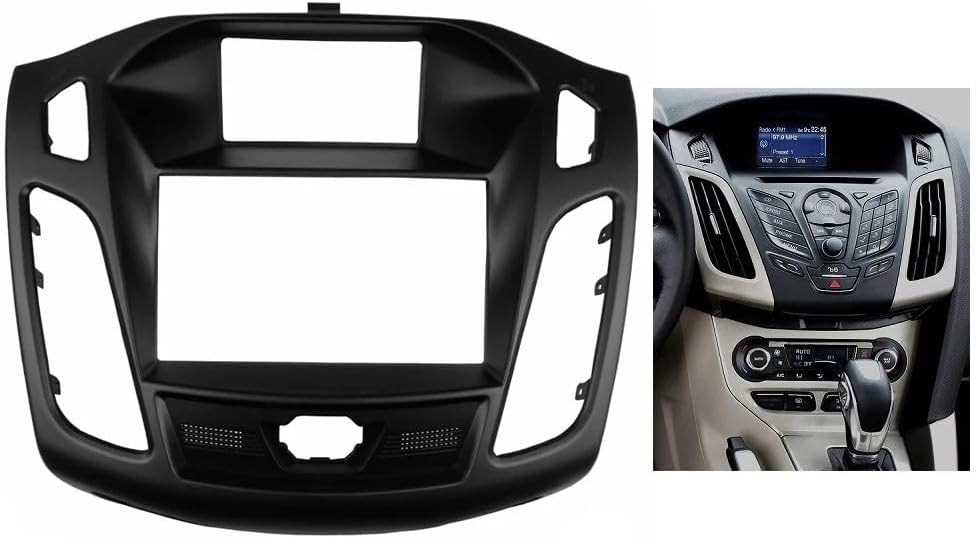 ラジオパネルフレーム ステレオパネルフェイシア ラジオフェイスプレート CD DVDアダプター ダッシュボード取り付け用トリムキット