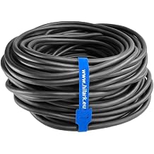 Hilark Cable Tech H07RN-F 5x2.5 mm2 5-core cable 2.5 mm2 5g2.5 mm2 65m, Black