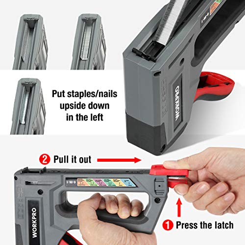 WORKPRO 6-in-1 Staple Gun - Image 2