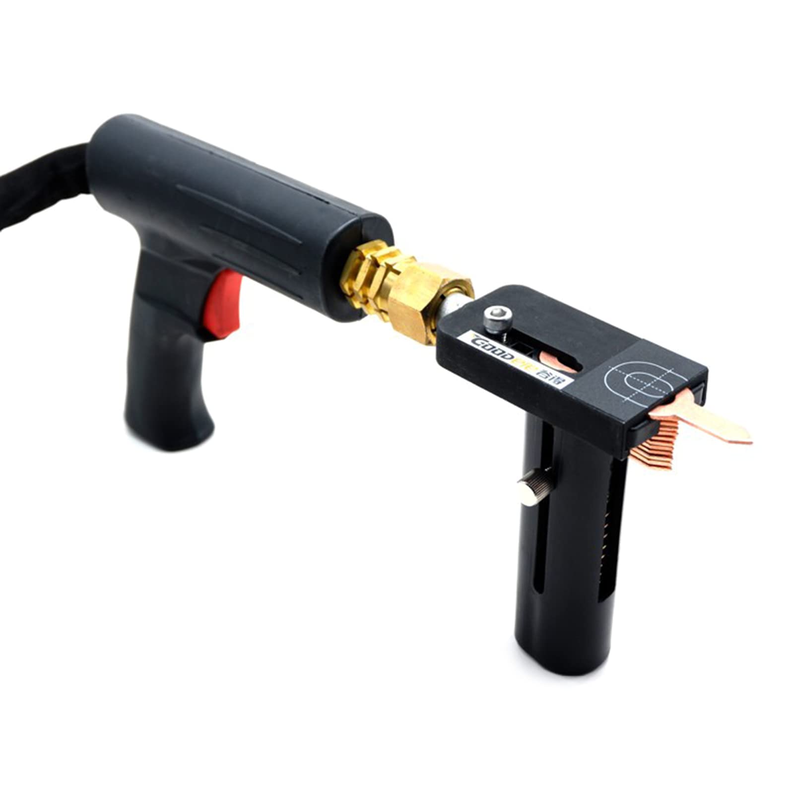 Kit de extracción de abolladuras automáticas, pistola de disparo, arandelas de recarga, eyector continuo, dispositivo de reparación de soldadura, máquina de soldadura para equipos de joyería