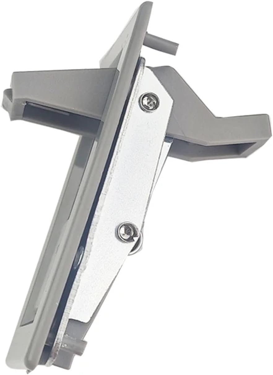 2 Pcs LS765 Grey Hasps Push-Button Plastic Handle Panel Lock Distribution Box Industrial Hardware
