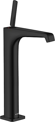 Miniatura 2 de AXOR Citterio E 36100001 - Grifo de lavabo de baño de lujo moderno pulido a mano con 1 manija de 1 9 pulgadas de alto en cromo, 36100001