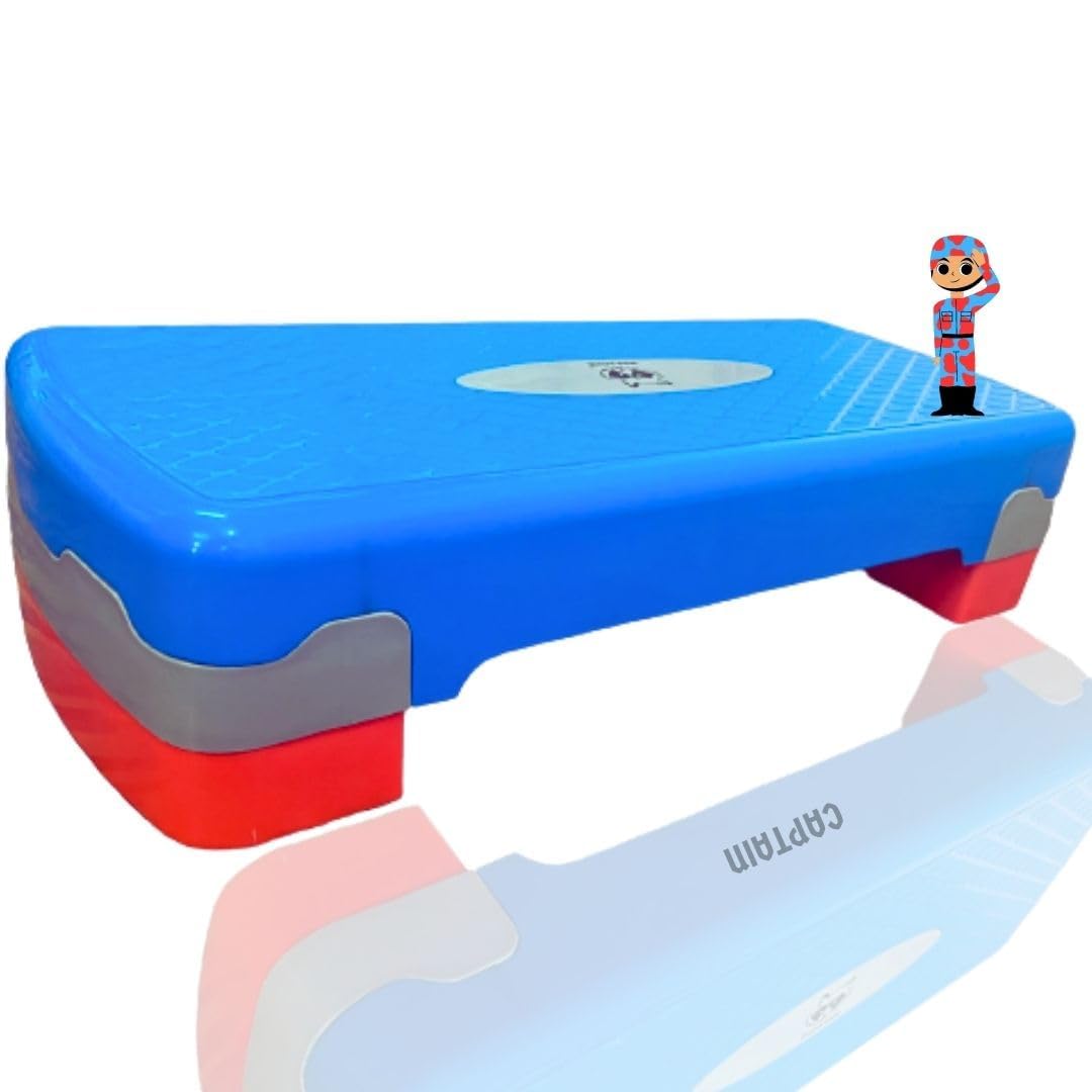 Mapache Captain Series-aerobic Stepper for Cardiovascular Exercises,Captain Colour,Anti-Skid,Unisex Yoga Step Aerobic Fitness Stepper (B0CS9VYYB8) Amazon Price History, Amazon Price Tracker