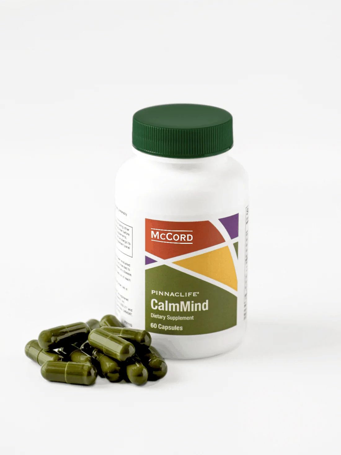 Olivamine CalmMind Vitamins 60 Capsules with Olive Leaf Extract, B Vitamins, Magnesium Glycinate, and Curcumin