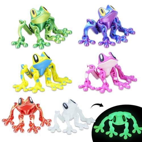 Imanes Decorativos Ranas 3D para Refrigerador Pack 6