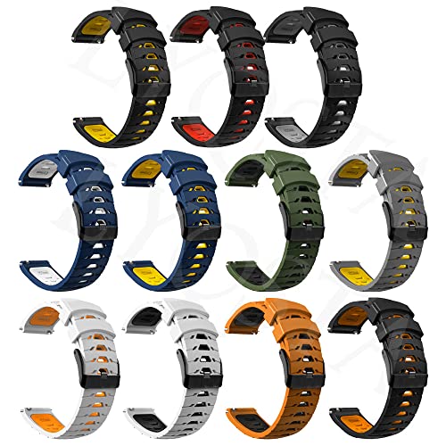 Correa de silicona ágata para reloj Garmin Vivoactive y Forerunner 3