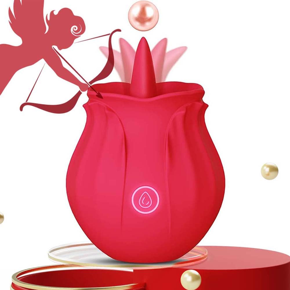 2024 Upgrade Roses Small Tools Function Toy Modes Red Color Easy Clean or Operate Travel Adult Valentine's Day Birthday Gifts G06