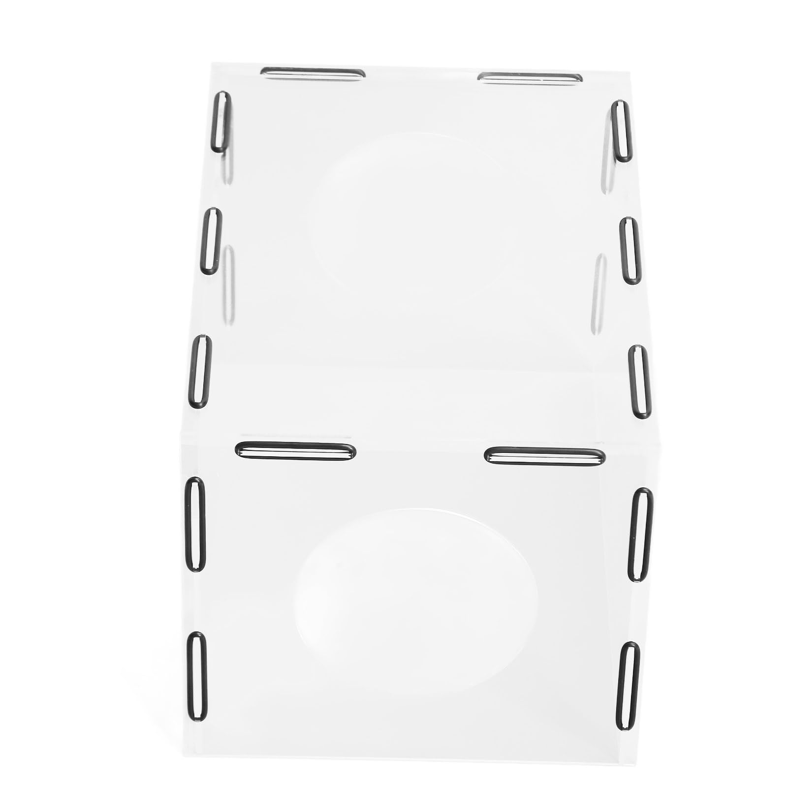 Caja de Polvo de Pulido Cerrada caja polvo pulidora Caja de Polvo de Pulidor de Mesa de Acrílico Rectangular a Prueba de Polvo para el Hogar caja polvo pulidora Dammskydd