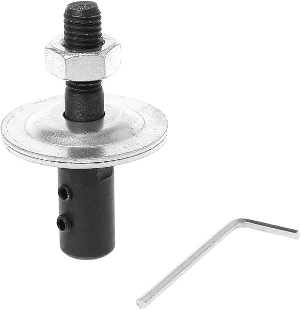 BIlinli 10mm Spindle Adapter For Grinding Polishing Shaft Motor Bench Grinder 8x12x62mm