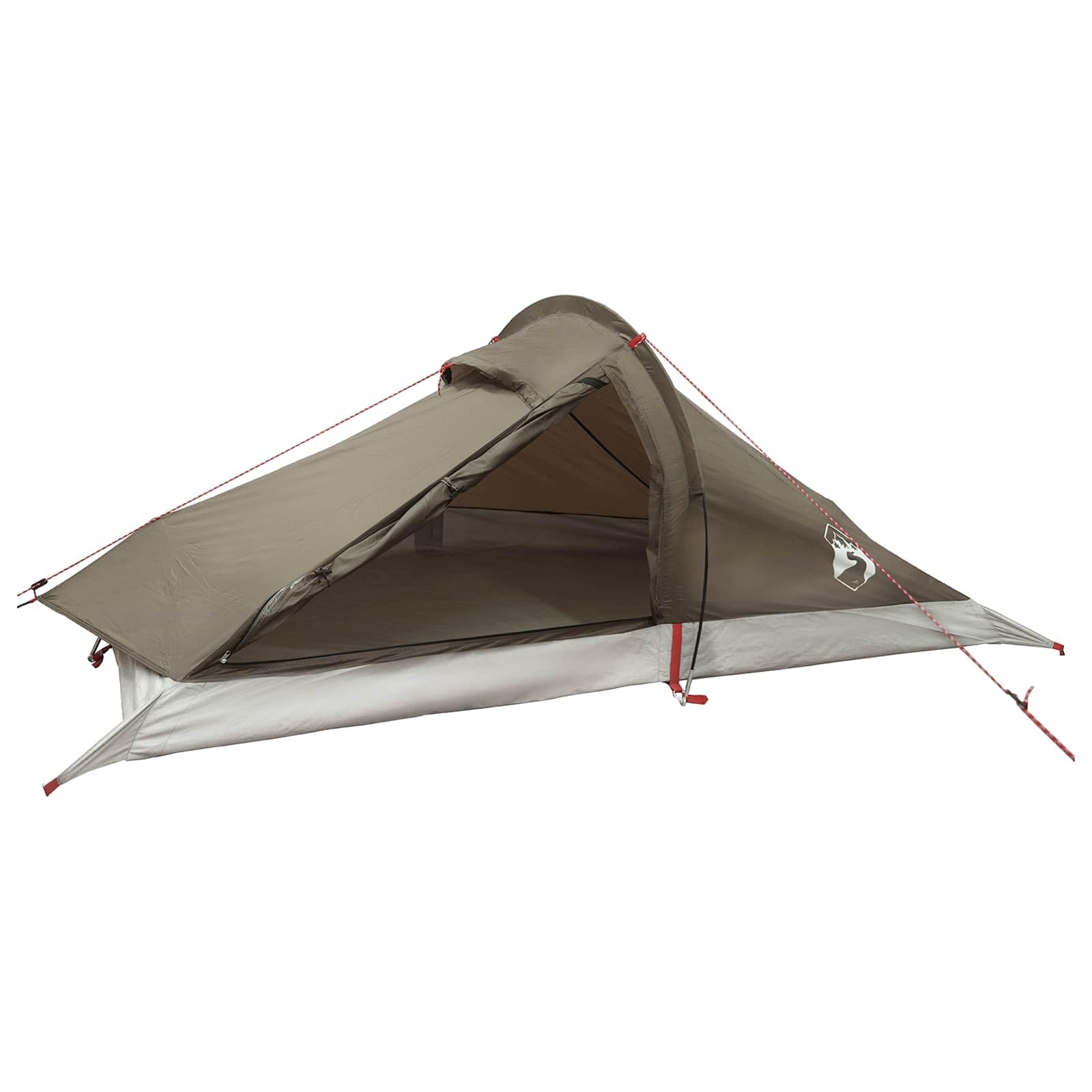 Trekkingzelt 4 Personen 185T Polyester Grün