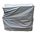 Gartenfreude Funda, Deluxe con Fieltro Interior Suave para Barbacoa (Large), Gris, 126 x 55 x 112 cm, 4800 – 1009