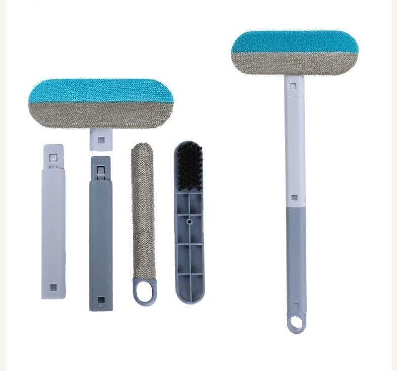 分解可能.強力毛取りブラシセット 衣類・布団・家具の毛ごみ一掃