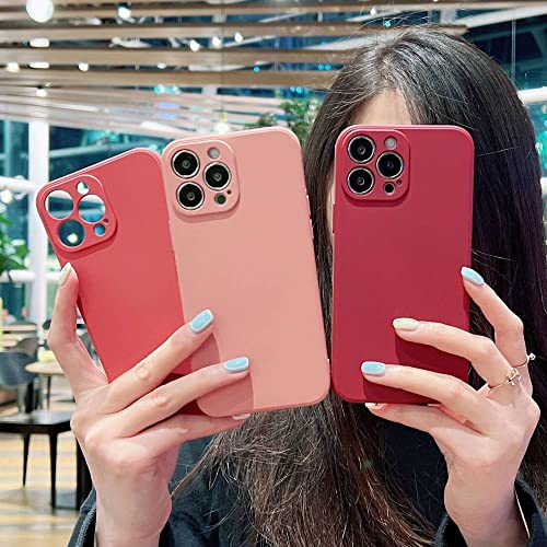 Coque en silicone liquide marron BSAPP pour iPhone 11 Pro