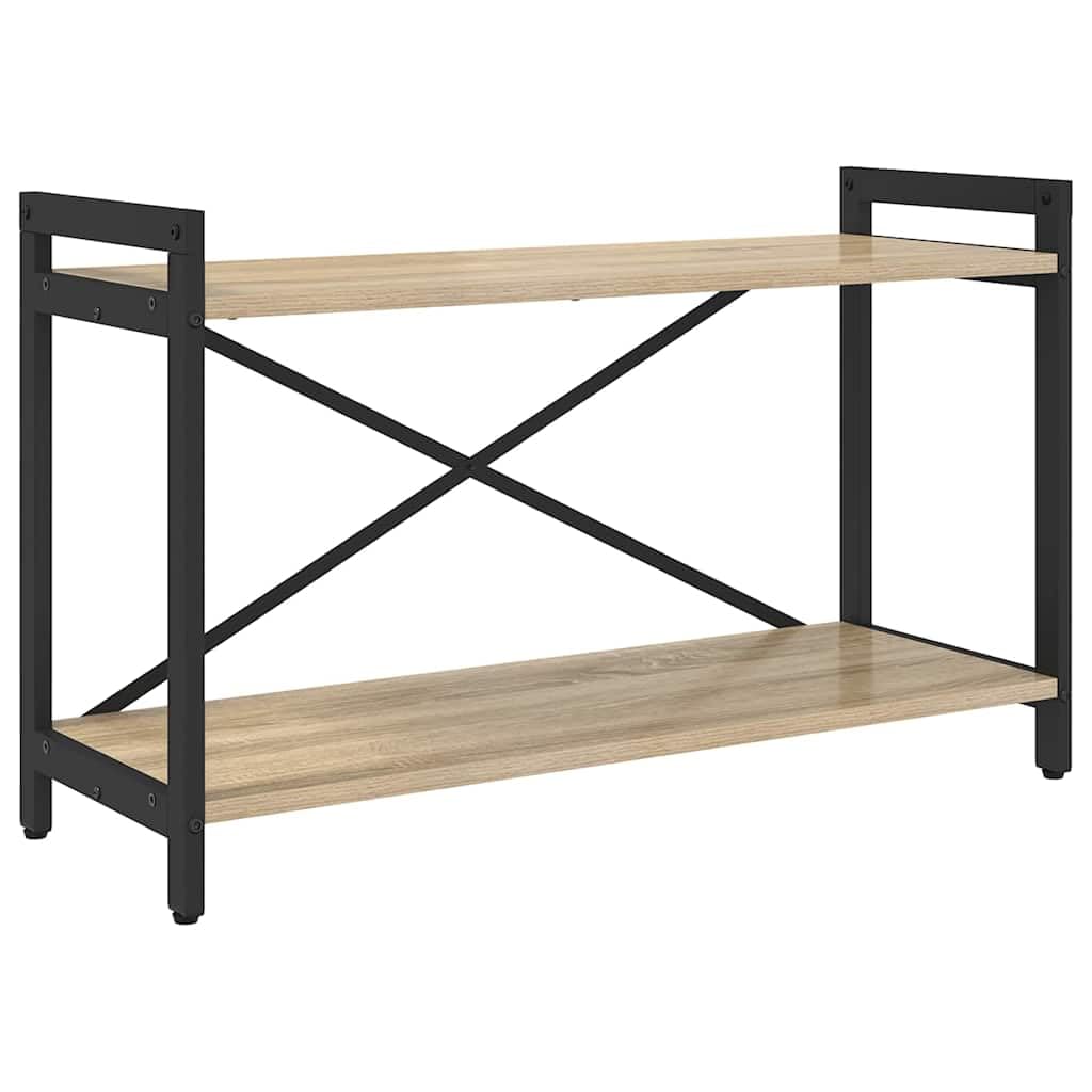 Libreria in rovere Sonoma, 80 x 30 x 50 cm, in legno