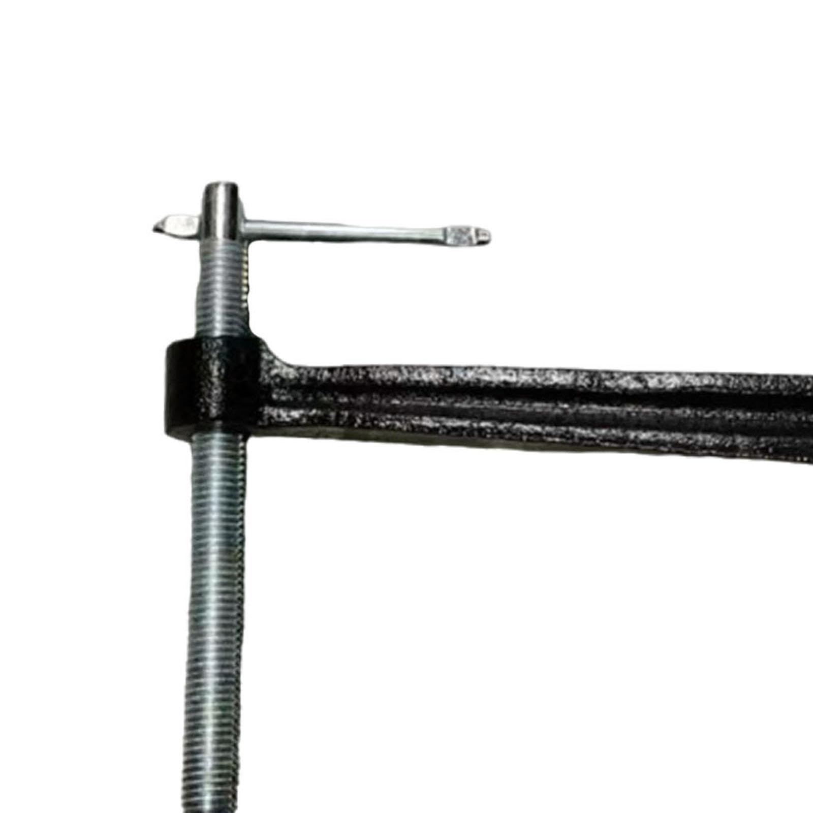 MagiDeal Folk Acoustic Guitar Bridge Clamp, Akustikgitarre -Wartungsklemme, Metall Professional Position Bridge Reparaturwerkzeug Ersetzen, mit Zubehör