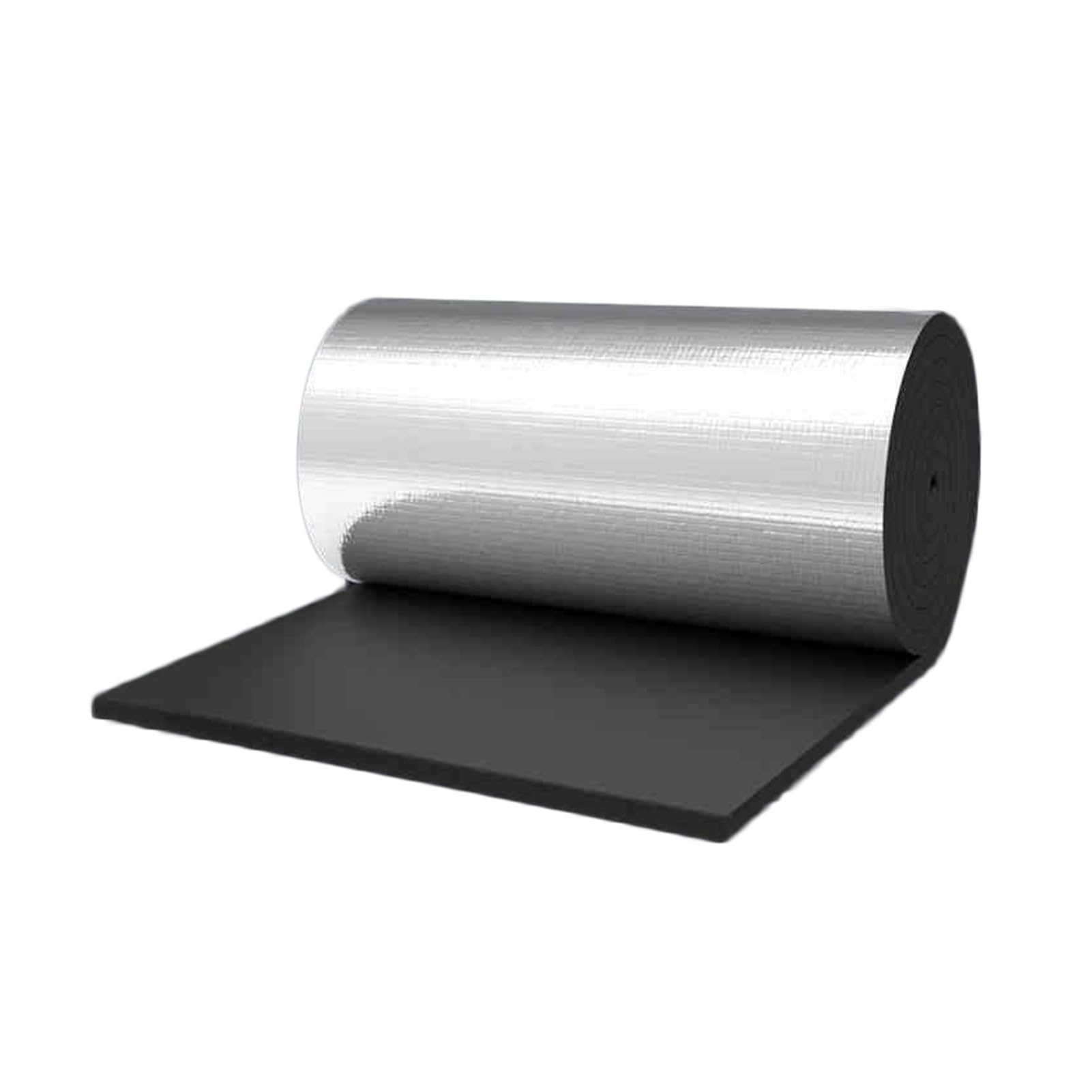 Alfombrilla aislante insonorizante, aislamiento térmico autoadhesivo para coche y muebles, 5 mm de grosor, relleno eficaz de huecos y protección (107.64 pies cuadrados)