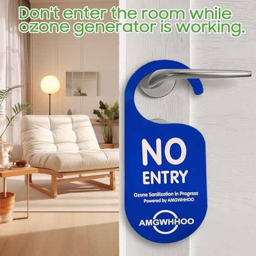 Image of Ozone Generator Machine200,000mg /h, High Capacity Ozone Odor Eliminator Removal Air Purifier for Home Car Pet & Basement Odor, Suitable for Spaces up to 7,000 Square Feet, Blue