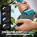 Akku-Astschere mit 2.2M Teleskopstange 2-in-1 Set kabellos bis 40mm Schnittdurchmesser Kompatibel mit Makita 18V(ohne Akku)