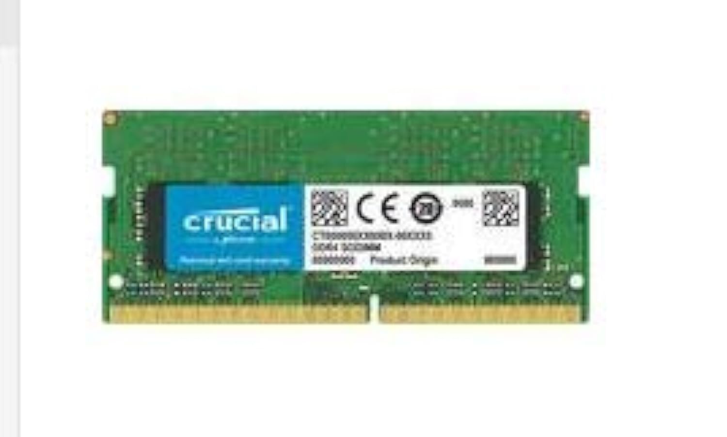 Crucial 4GB DDR4 PC4-21300 2666MHz SDRAM Memory Laptop Memory