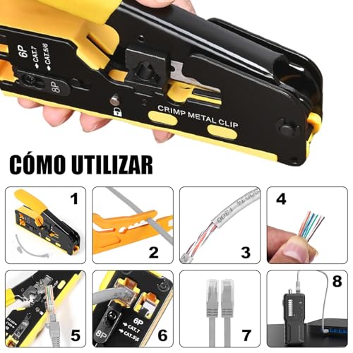 Pinzas para ponchar cable de red 23 Imagen adicional
