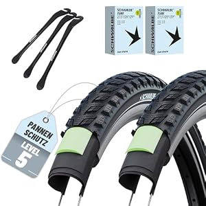 Schwalbe 2x Fahrradreifen Marathon 365 28 Zoll - 47-622 Drahtreifen Set